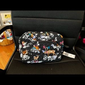 Vera Bradley cosmetic bag. Merry Mischief
